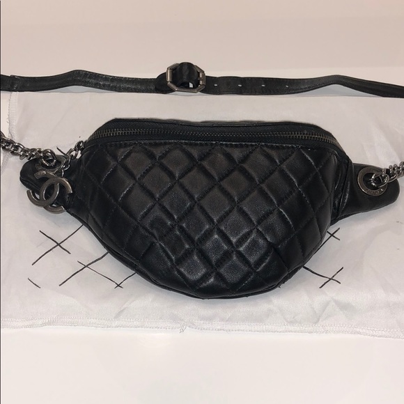 chanel inspired fanny pack